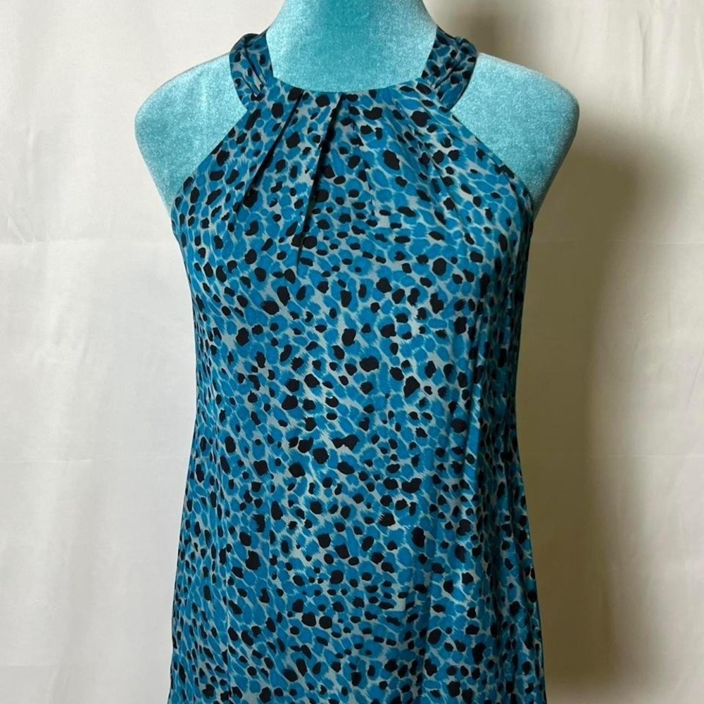 Chic Y2K‎ Leopard Silk Halter Top